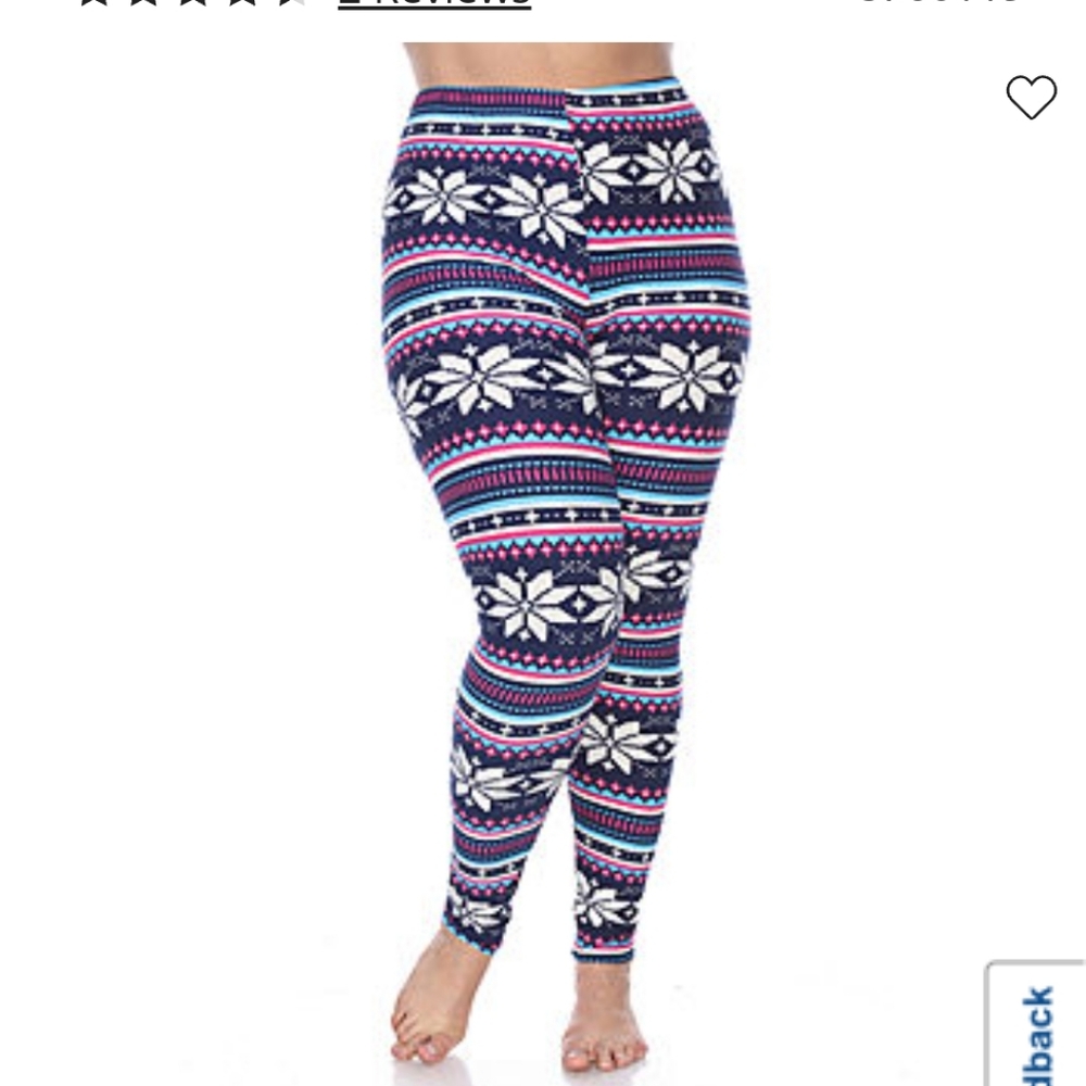 NWT - Patterned leggings